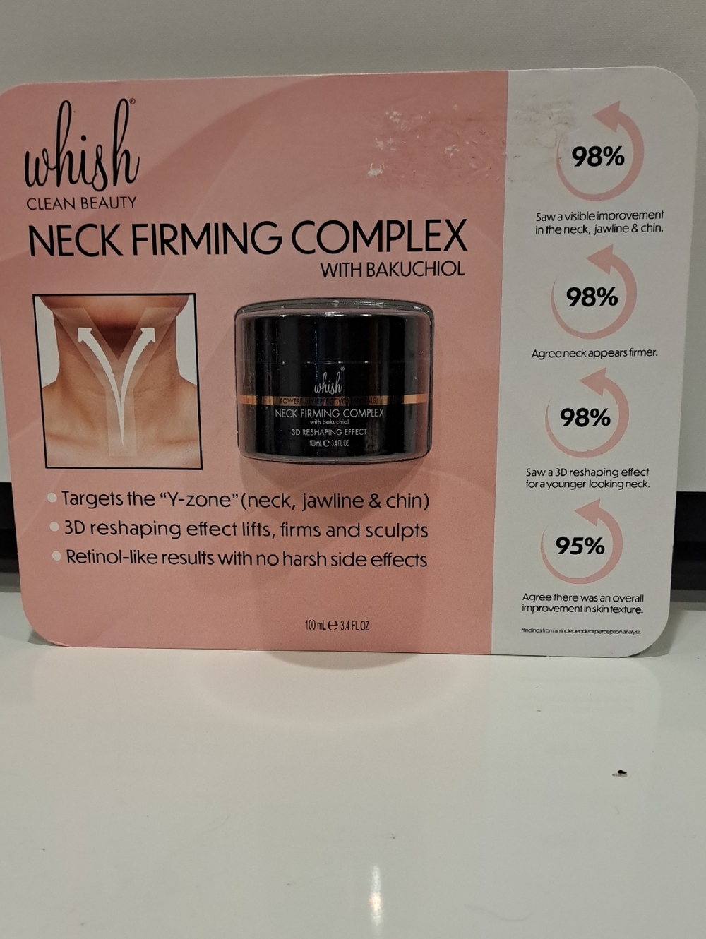 NIB WHISH Neck Firming Complex 3.4oz Msrp. $98